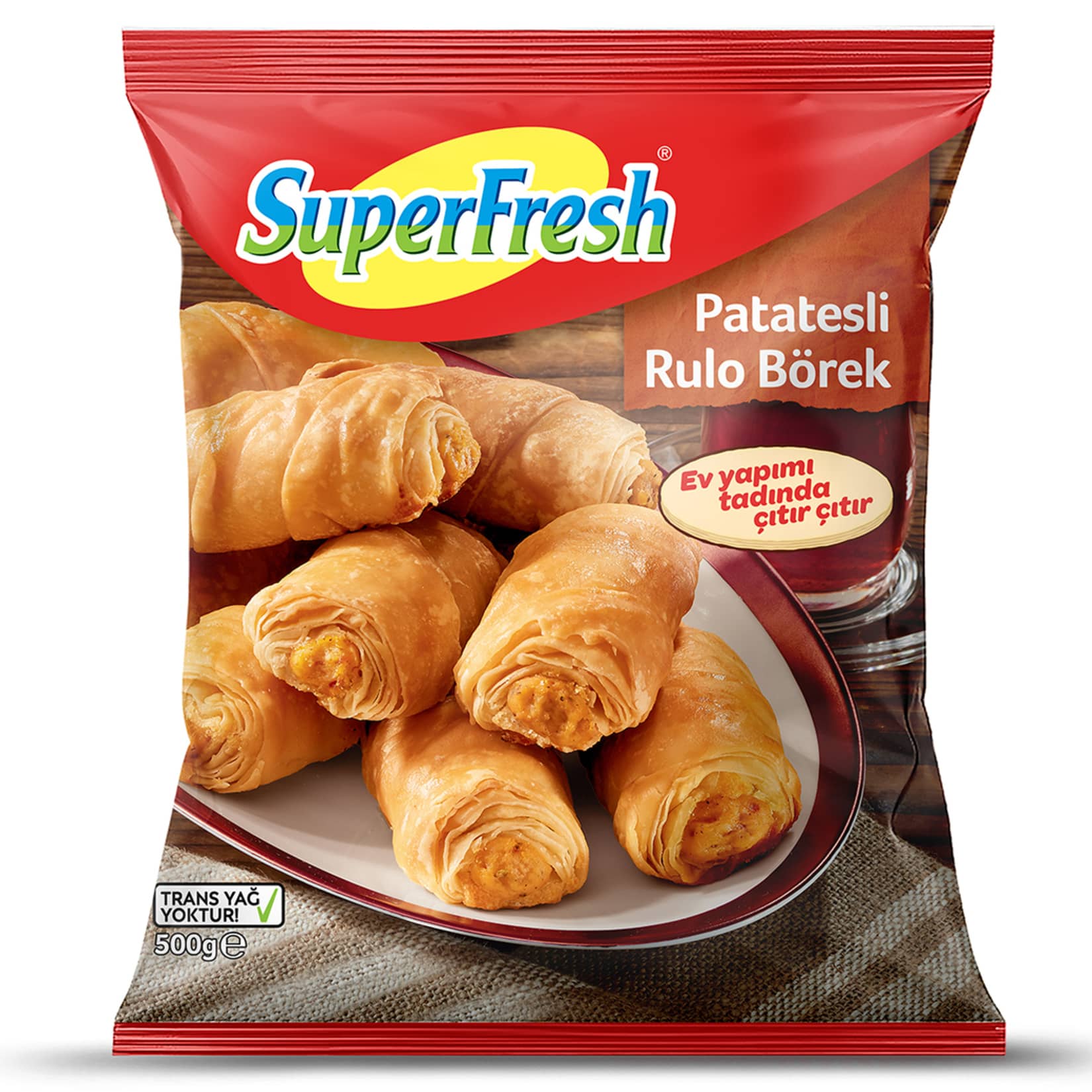 SuperFresh Patatesli Rulo Börek