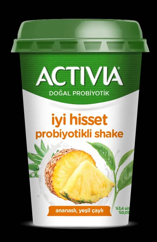 Activia Probiyotikli Shake Ananaslı & Yeşil Çaylı 200 ml