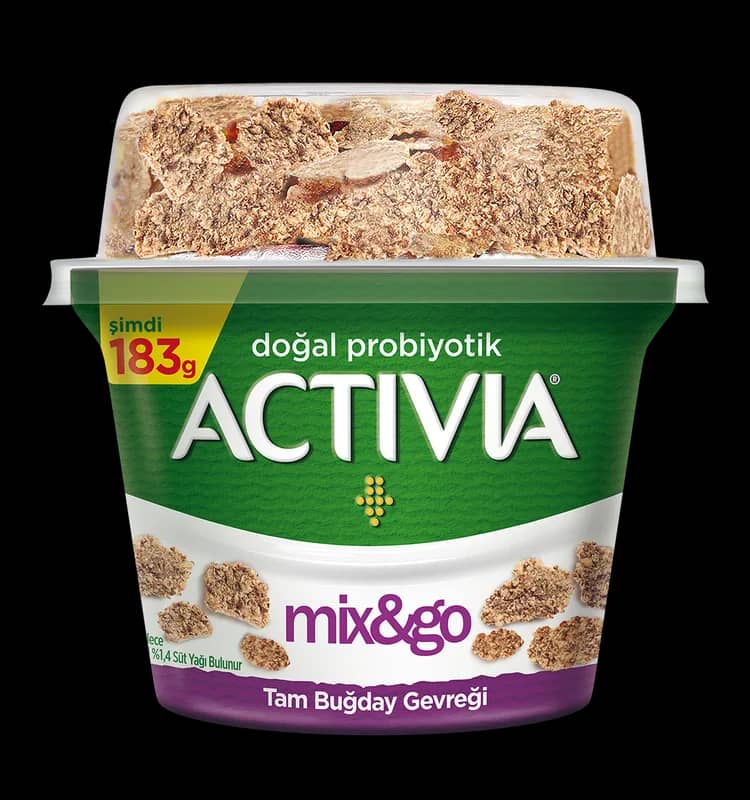 Activia Mix & Go Tam Buğday Gevrekli 183 g