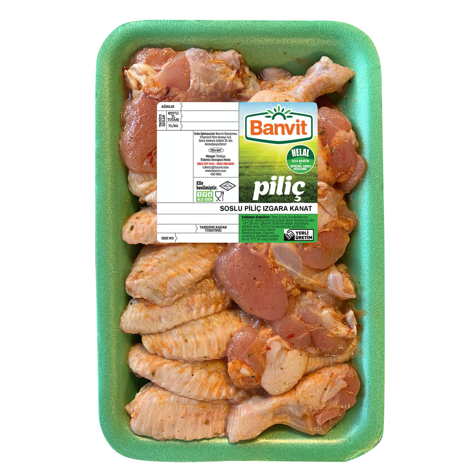 Banvit Soslu Piliç Izgara Kanat
