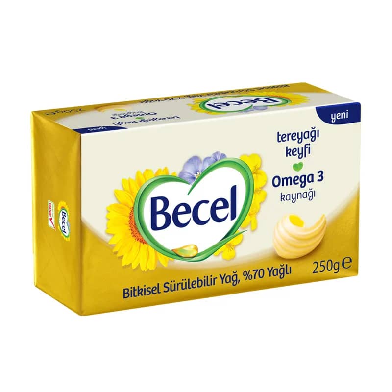 Becel Tereyağı Keyfi Paket Margarin 250 g