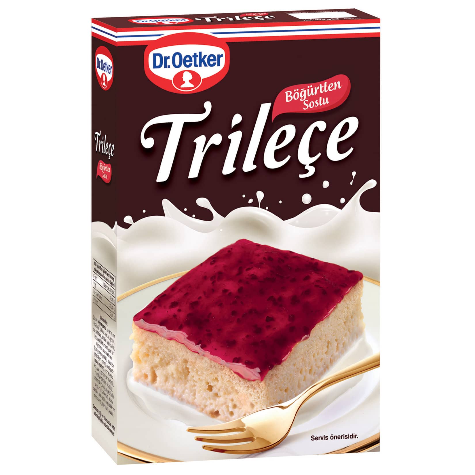 Dr. Oetker Trileçe-Böğürtlen Soslu