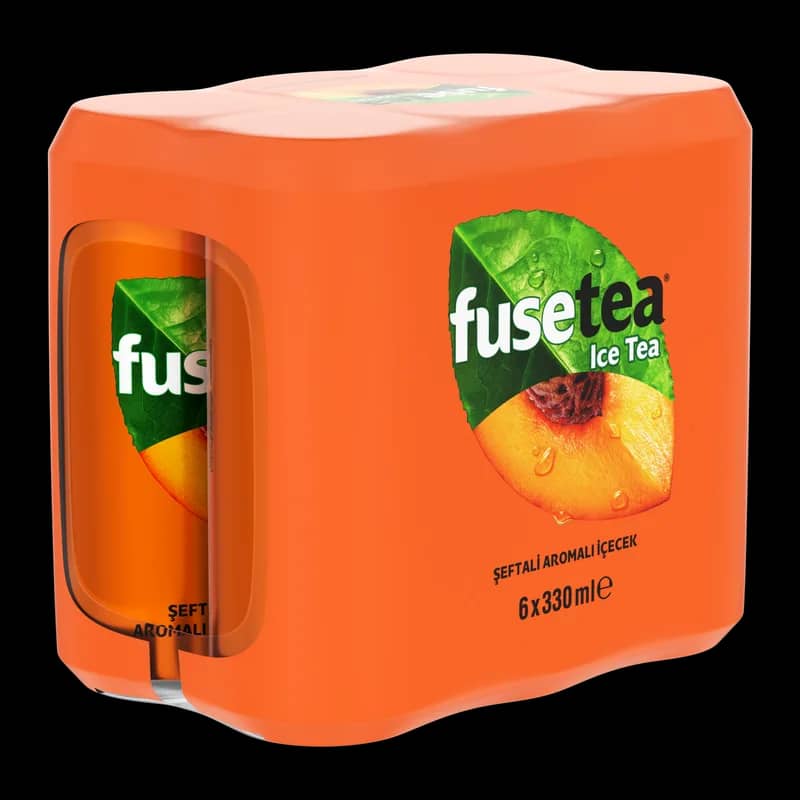Fuse Tea Şeftali 6x330 ml Kutu